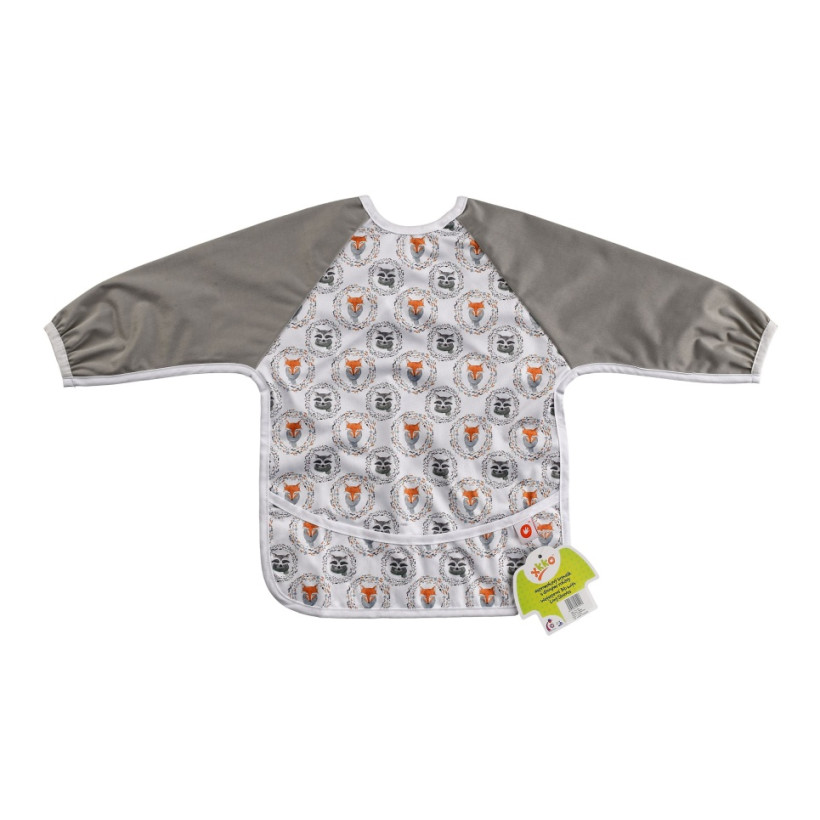 XKKO long-sleeve bib - Fox&Raccoon