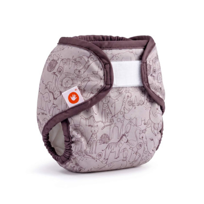 XKKO Diaper Cover Newborn - Safari Atmosphere