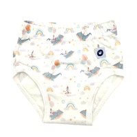 Organic Cotton Training pants XKKO Organic - Sky Whale