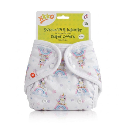 XKKO Diaper Cover One Size - Unicorns