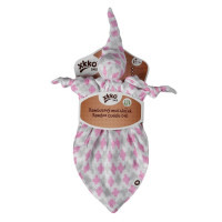 Bamboo cuddly toy XKKO BMB - Baby Pink Cross