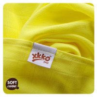 Bamboo muslins XKKO BMB 70x70 - Lemon Stars MIX 3pcs