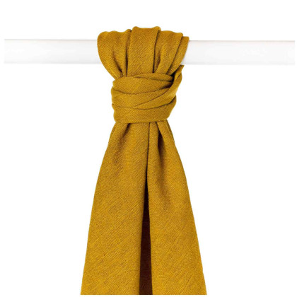 Bamboo muslin towel XKKO BMB 90x100 - Honey Mustard