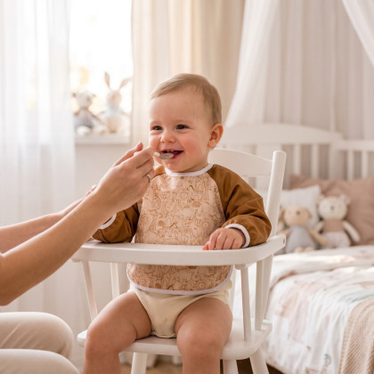 XKKO long-sleeve bib - Safari Honey Mustard
