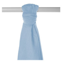 Bamboo muslin towel XKKO BMB 90x100 - Baby Blue