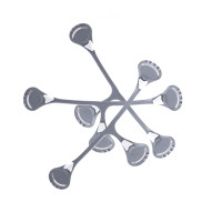 Snappi Original Diaper Fastener by XKKO - Grey (3pack)