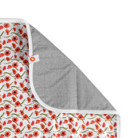Washable Changing Pad XKKO 50x70 - Red Poppies