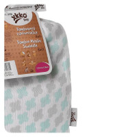 Bamboo swaddle XKKO BMB 120x120 - Mint Cross 5x1ps (Wholesale packaging)