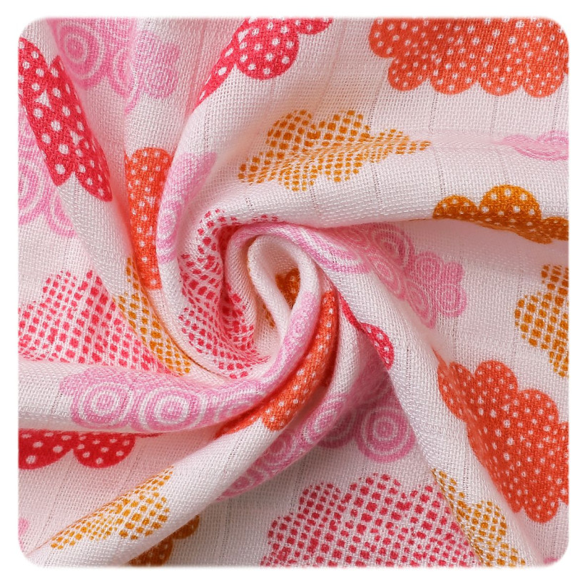 Bamboo muslin towel XKKO BMB 90x100 - Heaven For Girls