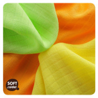 Bamboo muslins XKKO BMB 30x30 - Colours MIX 10x9pcs (Wholesale packaging)