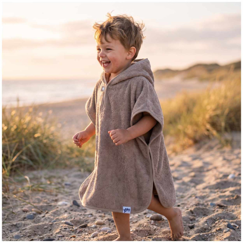 Organic cotton terry Poncho XKKO Organic - Atmosphere