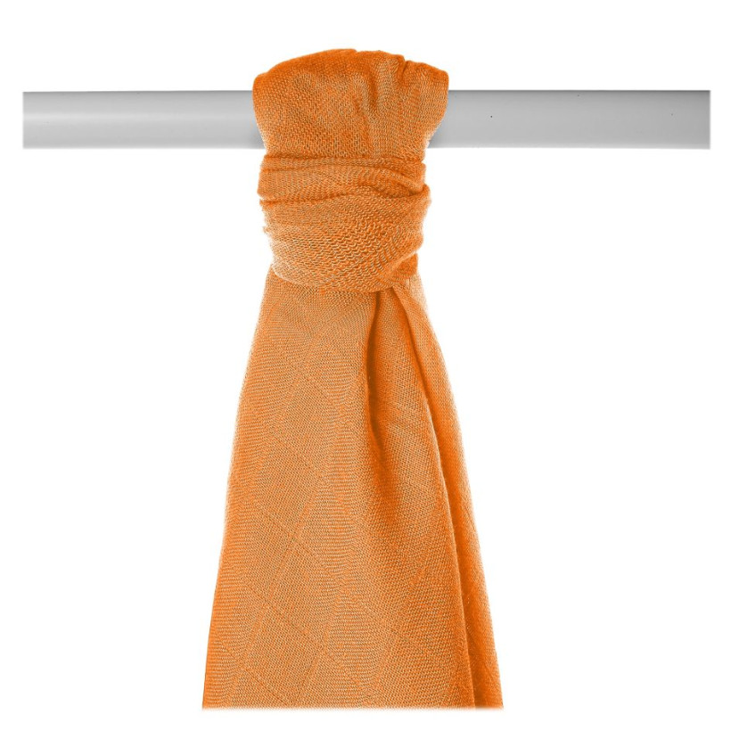 Bamboo muslin towel XKKO BMB 90x100 - Orange