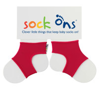 Sock Ons Red 5x1 pair (Wholesale pack.)