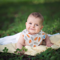 Organic Cotton Muslin Bandana XKKO Organic - Oak
