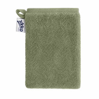 Organic cotton Terry Bath Glove XKKO Organic - Granite Green
