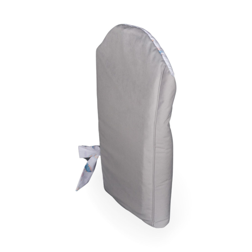 Cotton swaddling wrap XKKO LUX with coconut insert - Sky Whale