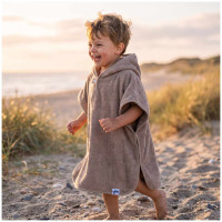 Organic cotton terry Poncho XKKO Organic - Atmosphere