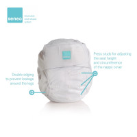 SENEO Nappy Covers for Adults - Grey