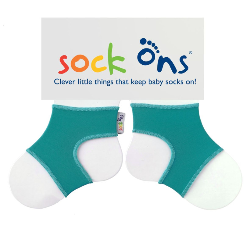Sock Ons Turquoise 6-12m