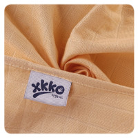 Organic Cotton Muslins XKKO Organic 70x70 Old Times - Pastels for Girls 5x5ps (Wholesale pack.)