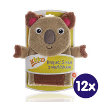 XKKO Cotton Bath Glove - Koala 12x1ps (Wholesale pack.)