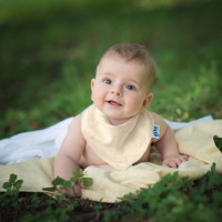 Organic Cotton Muslin Bandana XKKO Organic - Natural