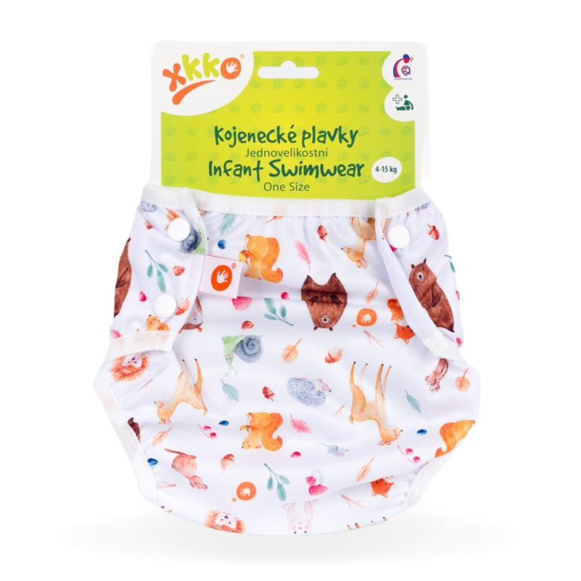 Infant swim nappy XKKO OneSize - Wild Forest