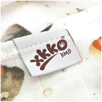 Bamboo muslin towel XKKO BMB 90x100 Digi - Bear Family
