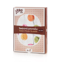 Bamboo swaddle XKKO BMB 120x120 Digi - Watercolour Polka Dots