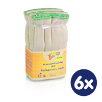 Prefolded Diapers XKKO Classic - Premium Natural 6x6ps (Wholesale pack.)