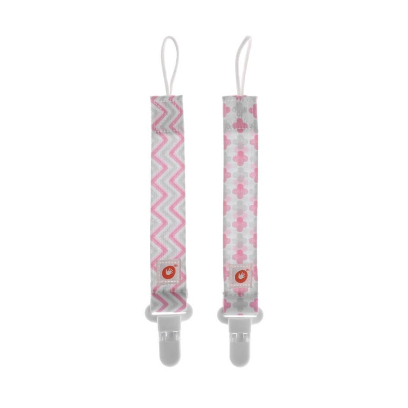 Soother Clips XKKO - Scandinavian Baby Pink MIX