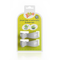 Pram Clips XKKO - Grey 21x2ps (Wholesale pack.)