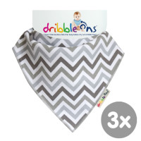 Dribble Ons Chevron 3x1ps (Wholesale pack.)