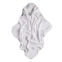 Hooded bamboo terry towel XKKO BMB 90x90 - Dream Catcher