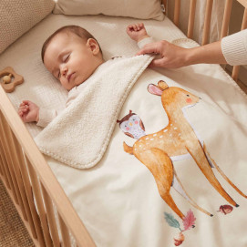 Spanish baby blanket XKKO LUX 75x100 - Deer