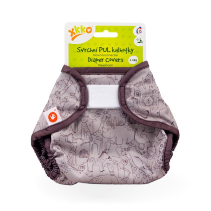 XKKO Diaper Cover Newborn - Safari Atmosphere