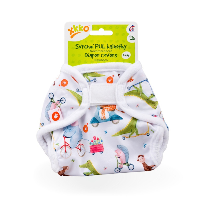 XKKO Diaper Cover Newborn - ZOO on the Road