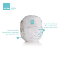 SENEO Nappy Covers for Adults - White Size S