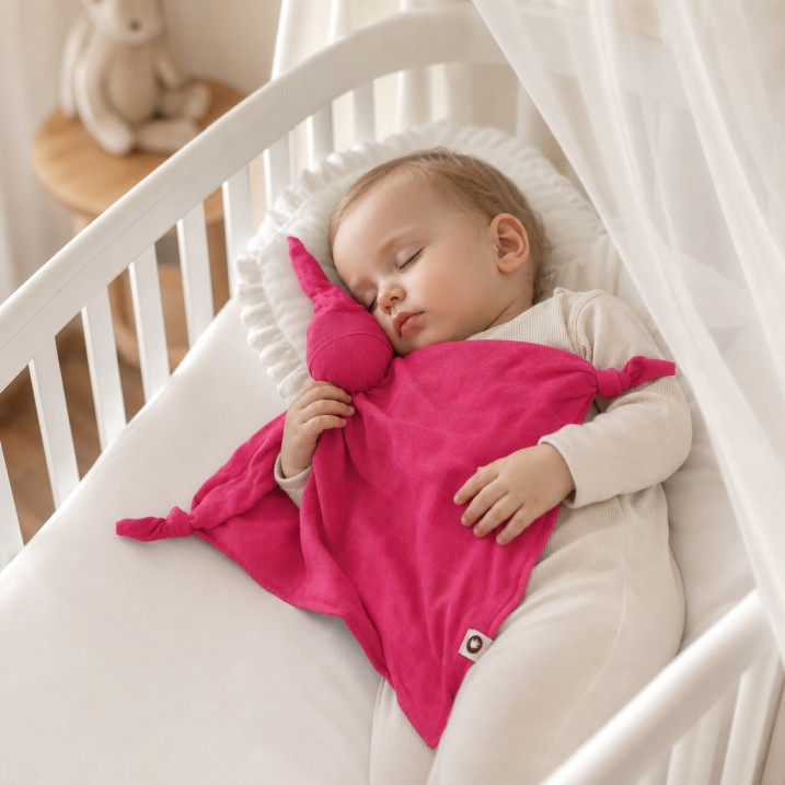 Bamboo cuddly toy XKKO BMB - Magenta