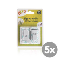 Soother Clips XKKO - Scandinavian Mint MIX 5x2ps (Wholesale pack.)