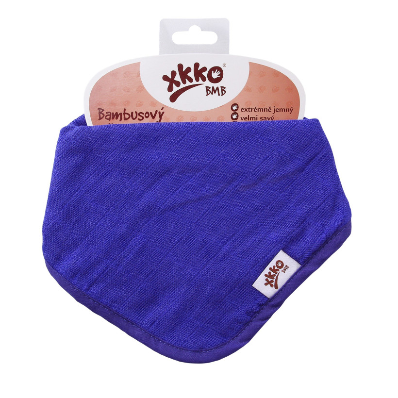 Bamboo bandana XKKO BMB - Ocean Blue