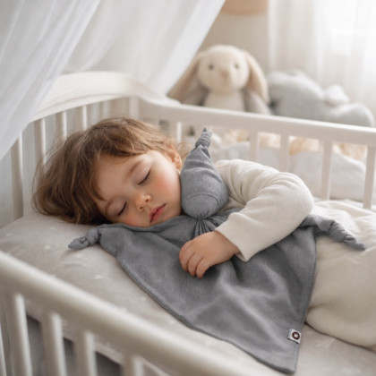 Bamboo cuddly toy XKKO BMB - Silver