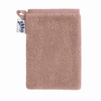 Organic cotton Terry Bath Glove XKKO Organic - Baby Pink