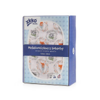 Organic Cotton Swaddle XKKO Organic 120x120 - Fox&Raccoon 5x1ps (Wholesale pack.)