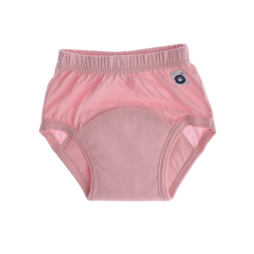Organic Cotton Training pants XKKO Organic - Baby Pink Size L 5x1ps (Wholesale pack)