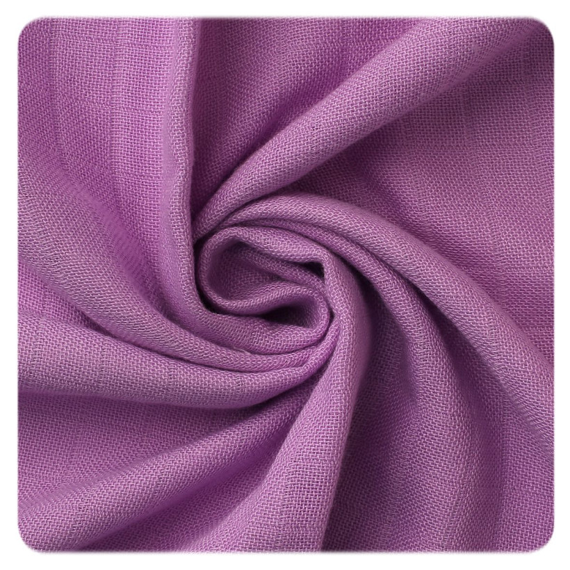 Bamboo muslin towel XKKO BMB 90x100 - Violet