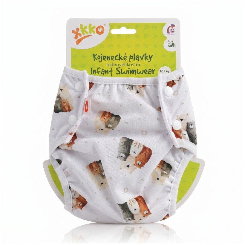 Infant swim nappy XKKO OneSize - Bear Family