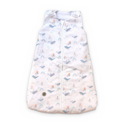 Multifunctional 2-in-1 Children's Sleeping Bag XKKO LUX - Sky Whale