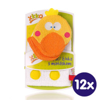 XKKO Cotton Bath Glove - Duck 12x1ps (Wholesale pack.)