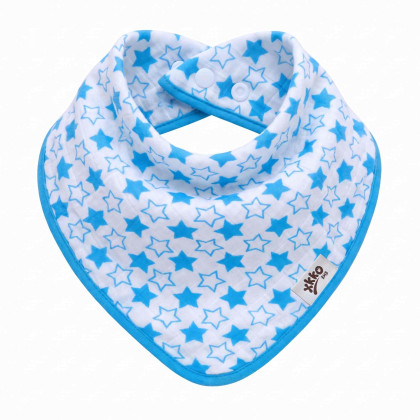 Bamboo bandana XKKO BMB - Little Stars Cyan